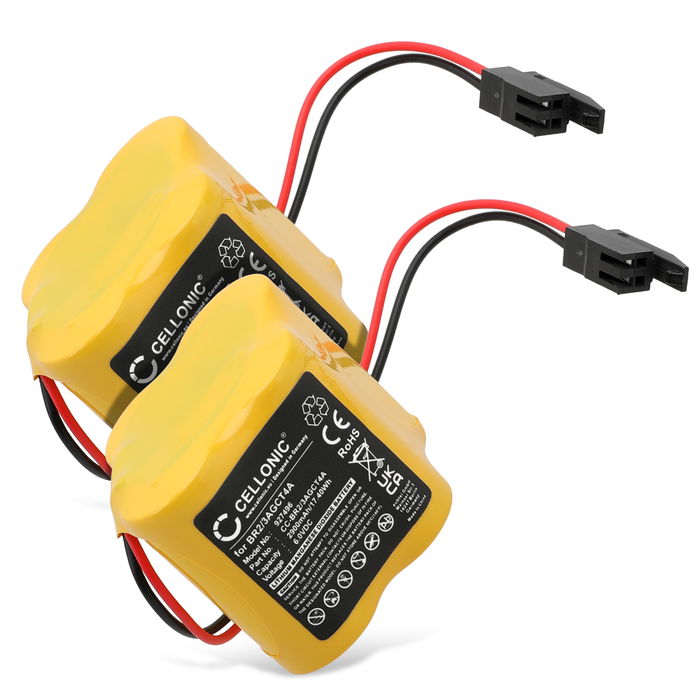 2x Panasonic A98L-0031-0025 Accu Batterij 2900mAh van subtel