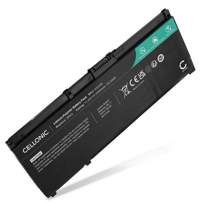 HP ZBook 15v Gen 5 Batterie 11.55V 4380mAh de subtel