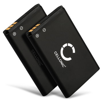 2x Batterie pour Doro Primo 215, Doro Primo 405, Doro 330GSM, Doro HandleEasy 330 (BL-5C) 1020mAh de CELLONIC
