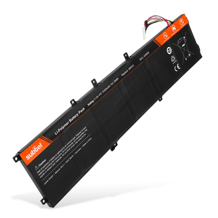 Dell 4K1VM Batterie 11.4V 5500mAh de subtel