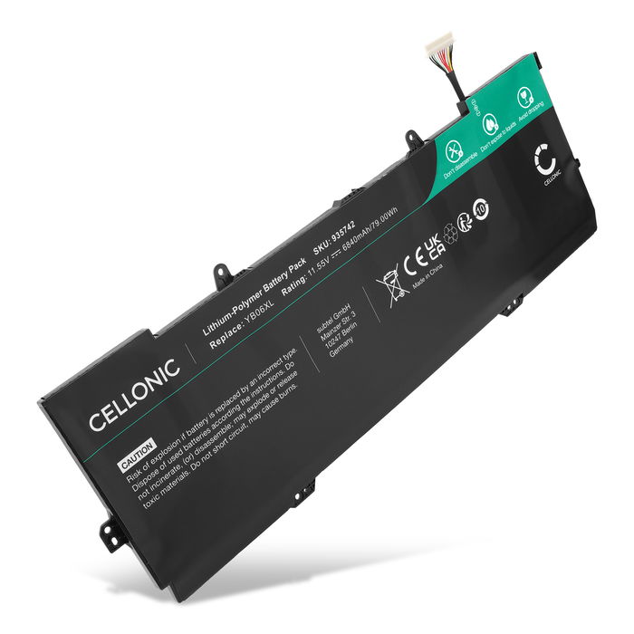 Batterij voor HP Spectre X360 15-CH005NG Accu 6840mAh