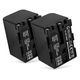 2x Accu NP-FM50 NP-FM30 NP-QM91 NP-QM71 3200mAh