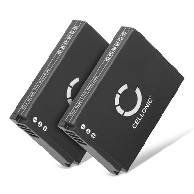 2x Batterie pour Samsung PL210 PL211 SH100 ST200 / ST200F ST201 / ST201F ST205F WB210 750mAh de CELLONIC