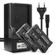 2x 2000mAh 7.4V + Chargeur