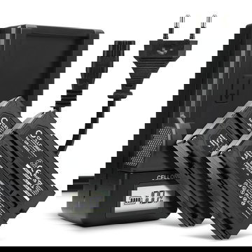 2x GR-B202 VW-VBD070 VBD1 VM-BPL13 BPL27 Camera Battery + Charger Set for Panasonic NV-DX1 NV-GS280 GS250 VM-H775 RCA Pro-V730 2000mAh Replacement Battery VW-B202 VW-VBD1 VW-VBD2 LCD Smart Charger