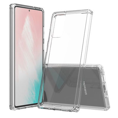 subtel Coque simple TPU Transparent pour Samsung Galaxy Note 20 - Protection de téléphone chocs et rayures
