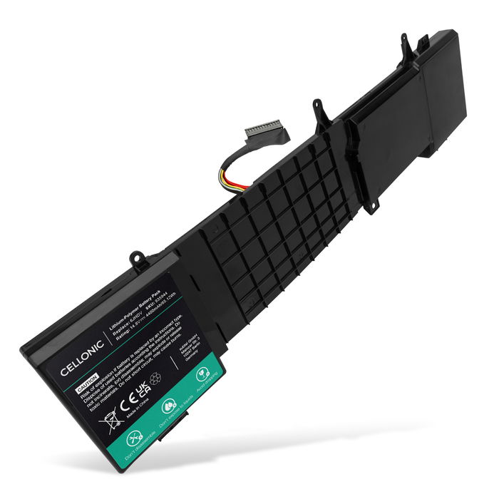 Batterij voor Dell Alienware 17 R3, Alienware 17 R2, 5046J, 6JHDV, YKWXX Laptop - 4400mAh 14.8V 