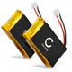 2x Accu PR-062334 800mAh