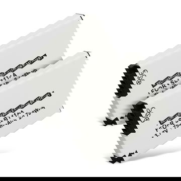 2x EA-SLB11A SLB-11A accu voor Samsung WB100 WB5000 WB550 WB600 WB2000 EX1 PL50 PL55 PL65 L200 L100 ES60 ES55 ST1000 TL240 CL5 - 750mAh vervangende accu voor camera