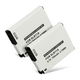 2x Accu EA-SLB11A SLB-11A 750mAh