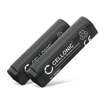 2x Batterij voor Shure GLXD1, Shure GLXD2, Shure MXW2, Shure GLX-D Digital Wireless Systems 1100mAh van CELLONIC