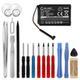 1x Accu 361-00035-06 DJ04EJ31B05N9 1050mAh + Schroevendraaier-set