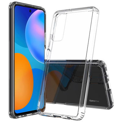 subtel Phone Case for Huawei P Smart (2021) TPU Protective Bumper Hardshell Back Cover Hardcase - Crystal Clear