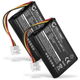 2x Accu 010-12110-003 361-00077-10 616-00077-00 616-00077-10 1800mAh