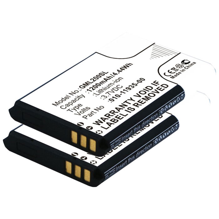 2x Garmin Glo 2 Batterie 1200mAh de subtel