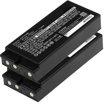 2x Batterie 2305271, BT20K, BT24IK pour télécommande Ikusi IK3 transmitters IK4 T70/3 T70/4 2500mAh