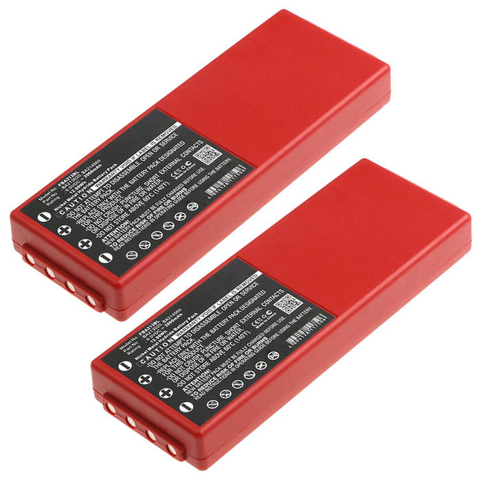 2x HBC Radiomatic BA213020 Batterie 2000mAh de subtel