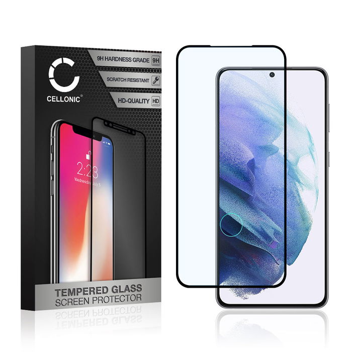 Samsung Galaxy S21 Plus (SM-G996) Protecteur d'écran 9H en verre trempé 3D Full Cover de CELLONIC