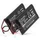 2x Accu GSP053450PL 1100mAh