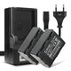 2x 1800mAh 3.7V + Chargeur