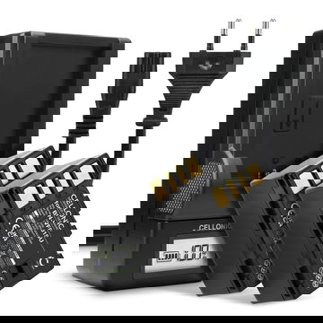 2x Accu voor JVC GY-HM100 GS-TD1 GZ-MG120 GZ-MG130 GZ-MG175 GZ-MG330 GC-PX100 camera - BN-VF808 BN-VF815 BN-VF823 BN-VF915 1500mAh + Oplader Vervangende batterij fototoeste, oplader, oplaadkabel