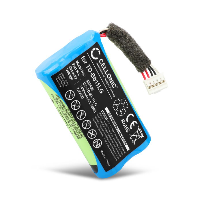 Batterij voor LG PJ9, PJ9B, PJS9W, Music Flow P7, NP7550 / EAC63320601 / LG TD-Bb11LG 3400mAh van CELLONIC