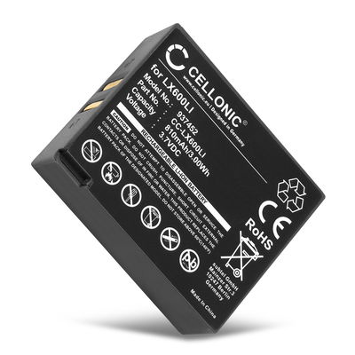 1x Accu voor Eartec Hub Systems, UltraLITE, HUB LX600LI (810mAh, 3.7V) van CELLONIC