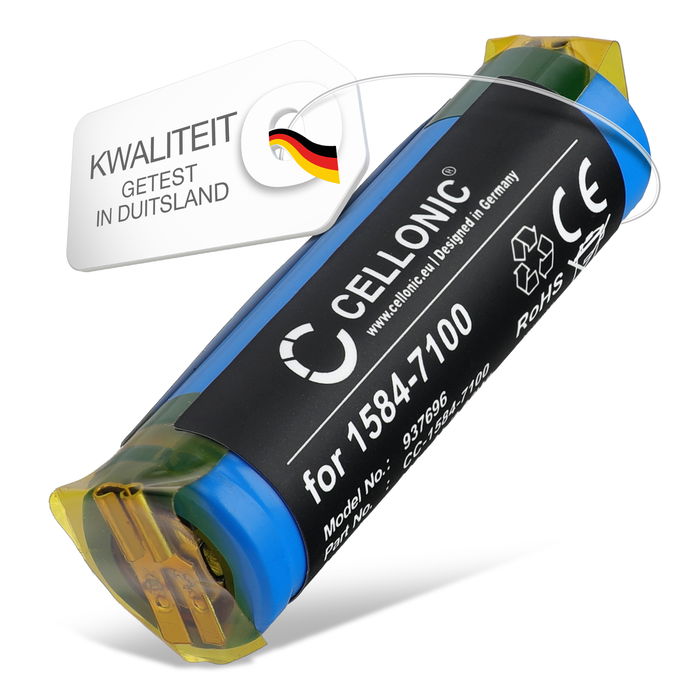 Batterij compatibel met Moser ChromStyle 1584 - 1584-7100 800mAh vervangende accu reservebatterij extra energie