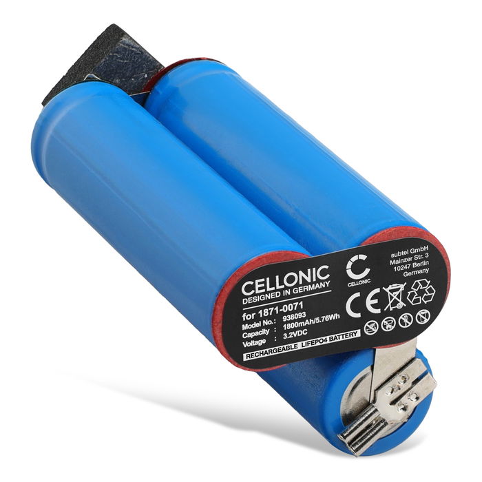 Moser Chromstyle Pro 1871 Accu Batterij 1800mAh van CELLONIC