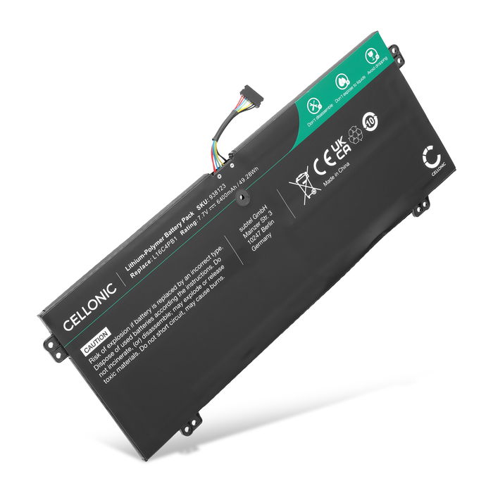 Lenovo Yoga 720-13IKB Accu Batterij 6400mAh van subtel