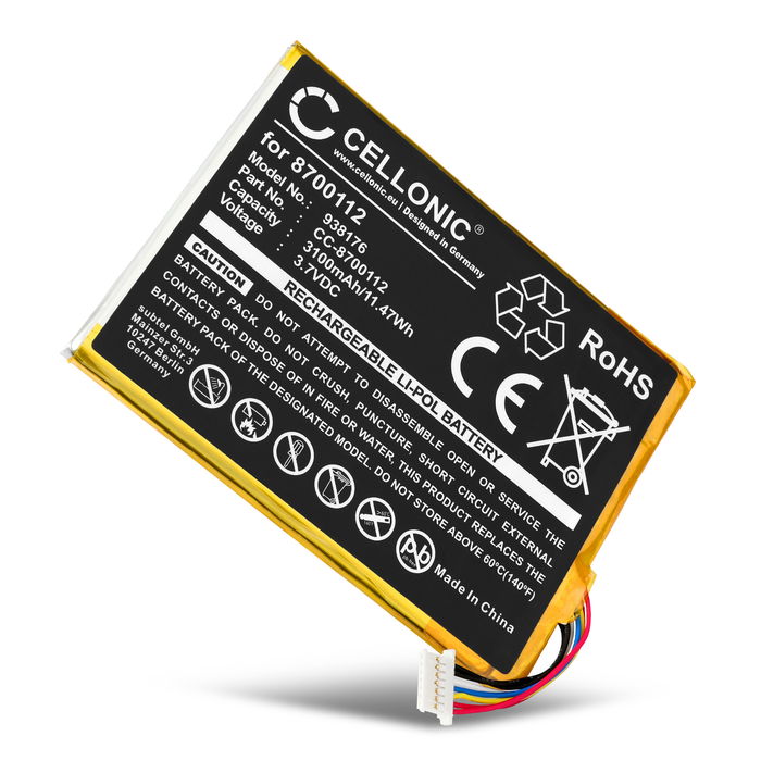 Bang & Olufsen BeoSound Moment Accu Batterij 3100mAh van CELLONIC