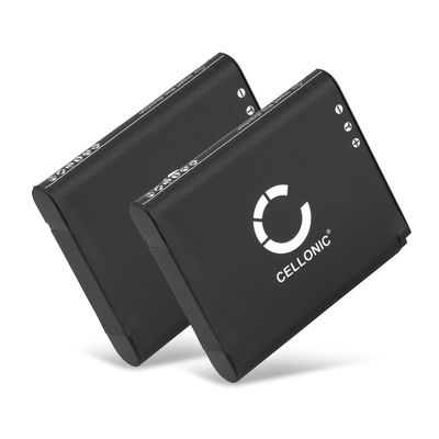 2x DMW-BCN10, BP-DC14 accu voor Panasonic Lumix DMC-LF1, Leica V-LUX50 - 770mAh vervangende accu voor camera