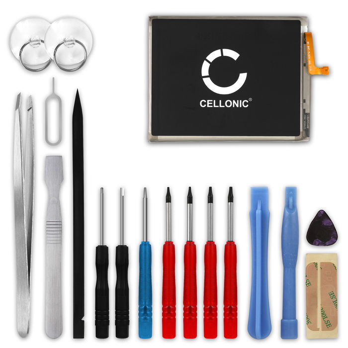 Cellonic Replacement Samsung Battery for Galaxy A32 5G (SM-A326) Mobile Phone 4900mAh Battery Replacement + Tool-kit