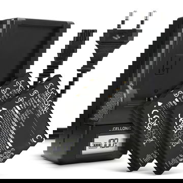 2x Batterij voor Medion Life E47001 E47001 E47006 P47000 P47002 P47003 P47005 P47006 X47015 MD 41856 1180mAh + Oplader camera van CELLONIC