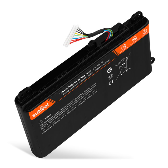 Acer Predator 17 G9-792-778N Batterie 4400mAh de subtel