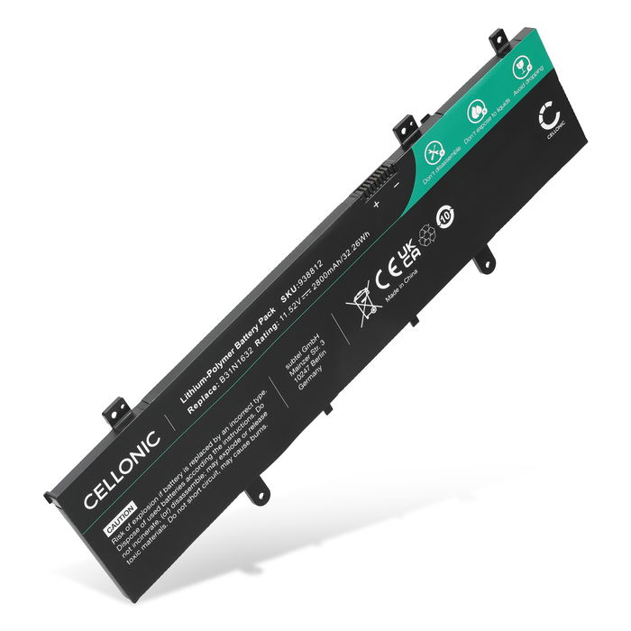 Batterie pour PC portable ASUS X405UA Accu 2800mAh - Batterie neuve de rechange ordinateur