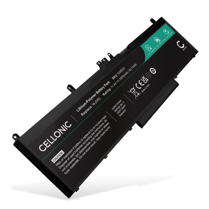 Dell WJ5R2 Accu Batterij 5500mAh van subtel