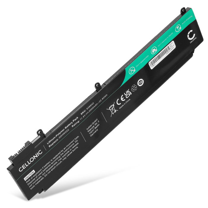 Lenovo ThinkPad T460s Batterie 2000mAh de subtel