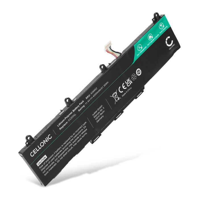 Batterie pour PC portable HP EliteBook 845 G7 Accu 4500mAh - Batterie neuve de rechange ordinateur