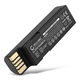 1x Accu 82-166537-01, BTRY-36IAB0E-00 3400mAh