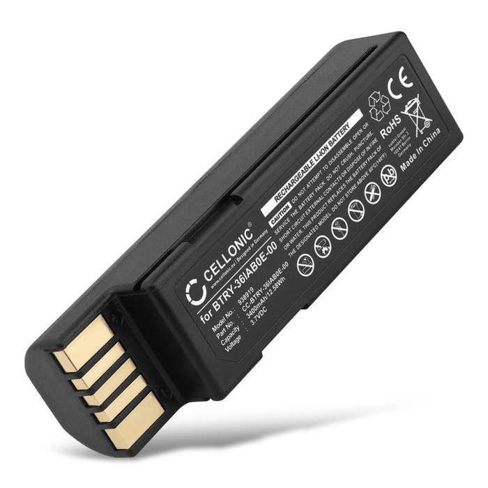 Zebra 82-166537-01 Batterie 3400mAh de subtel