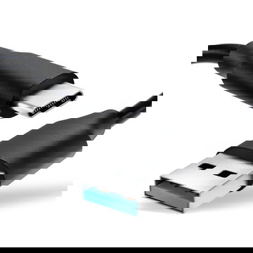 Câble USB C Type C de 1m pour GPS Sigma ROX 11.1 EVO / Sport ROX 4.0 transfert de données et charge 3A noir en PVC