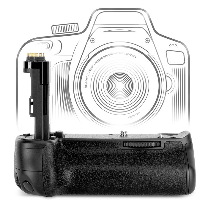 Canon BG-E13 battery grip BG-E13 accuhouder voor LP-E6 - vertical grip portret modus en ontspanner