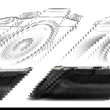 DMW-BGG1, DMW-BGG1E Grip d'alimentation pour Panasonic Lumix DMC-G81 - Poignée de batterie pour appareils photo de CELLONIC