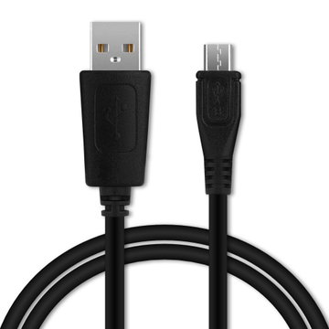Câble Micro USB de 1m pour SumUp Air transfert de données et charge 1A noir en PVC