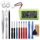 1x 1800mAh 2.4V + kit d'outils