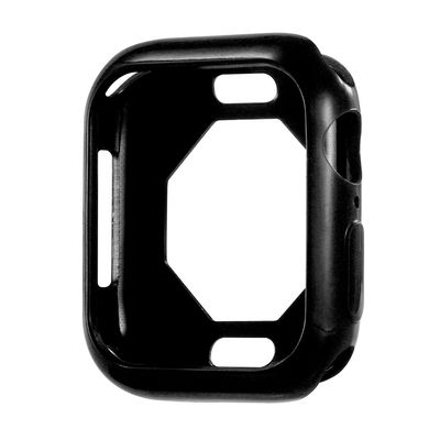 subtel Protection pour Apple Watch 7 - 45mm - coque couleur noir anti rayure pour la monture de votre montre connectée.
