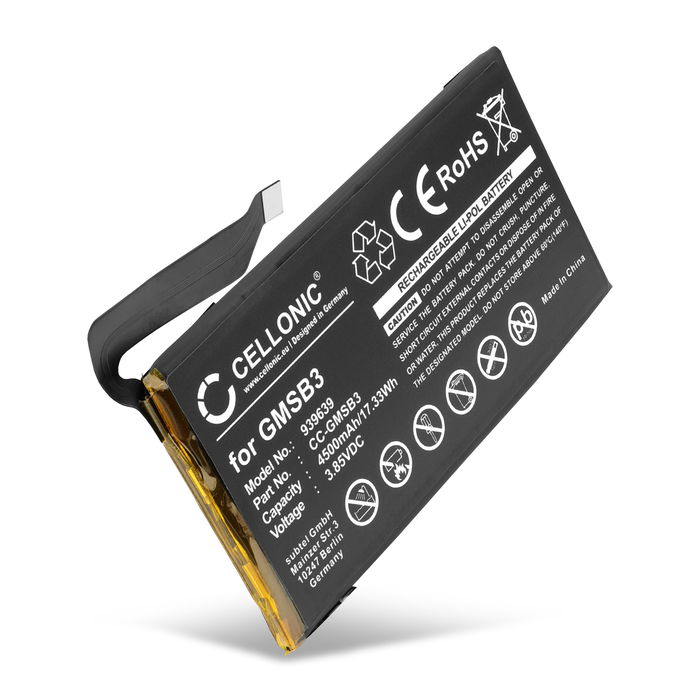 Batterij voor Google Pixel 6 Ersatzakku 4500mAh, Batterie Handyakku