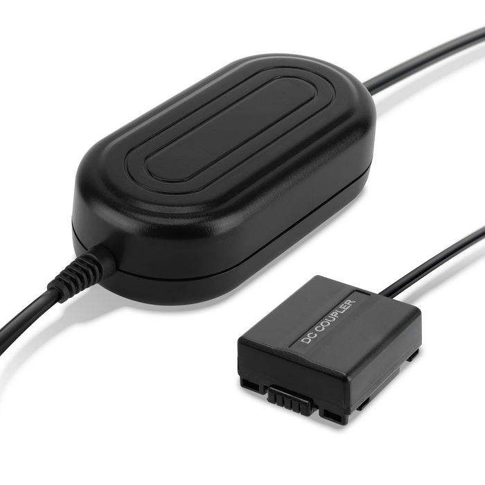Vervangende AC adapter voor Panasonic NV-GS10 NV-GS120 NV-GS140 NV-GS150 NV-GS158 NV-GS17 NV-GS180 NV-GS188 AC-adapter DMW-AC8 DC-koppeling – Dummybatterij – Batterij-eliminator van subtel