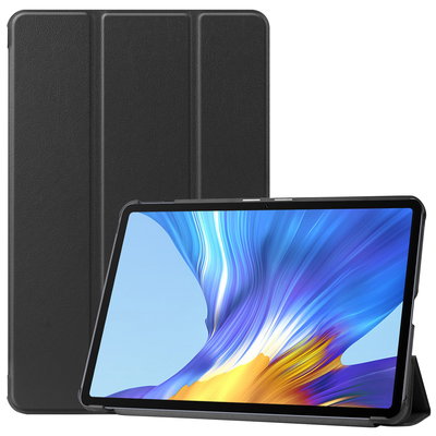 Flip Cover tablet hoes compatibel met Huawei MatePad 10.4 (BAH3-AL00) (BAH3-PW0) (BAH3-AL00) tablethoes met bumper en standaard / standfunctie - Kunstleer zwart staande klaphoes bookstyle - touchscreen